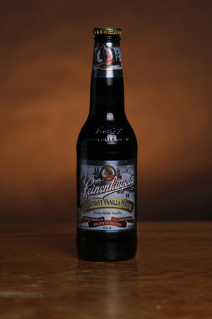 The sweet flavored Leinenkugel's Snowdrift Vanilla Porter has smooth, creamy texture