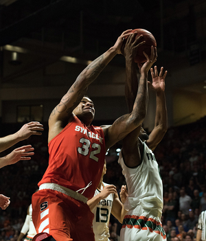 Dajuan Coleman's previous season-high for minutes played was 21. On Saturday, he logged 27 in a loss to North Carolina.