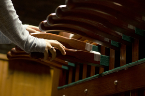 The Chimemasters have been ringing the bells in Crouse College tower since the building's construction in 1889.