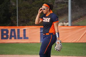 Faith Cain has hit safely in six-straight games for Syracuse softball. 