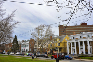 Several fraternities and sororities are located near Walnut Park.