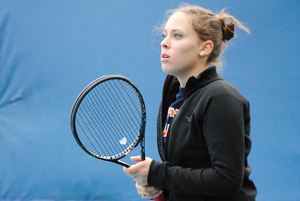 Sofia Pascual is a captain on SU's club tennis team.