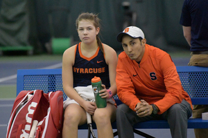 Sofya Golubovskaya struggled at second singles.