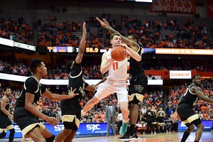 Wake Forest beat Syracuse 77-74 in overtime on Jan. 8. 