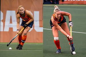 Syracuse defender Eefke van den Nieuwenhof and midfielder Charlotte de Vries each earned spots on the NFHCA Senior Team. Van den Nieuwenhof won the ACC Defensive Player of the Year award, while de Vries ranked second on SU with six assists.