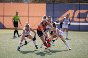 No. 15 Syracuse was shut out 5-0 to No. 2 North Carolina Friday night. The Orange have lost their last two games against ranked opponents by a combined score of 10-0.