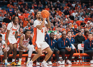 Syracuse shot a season-high 32 3-pointers and tied its season-high with 11 makes from deep in its 77-73 to Pitt.