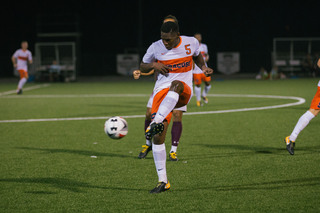 Kamal Miller led Syracuse's defense to its first clean sheet of the year.